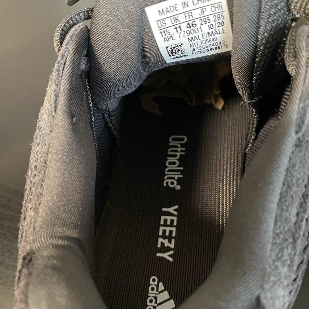 Adidas Yeezy 500 Utility Black sz 11.5 - Picture 7 of 9